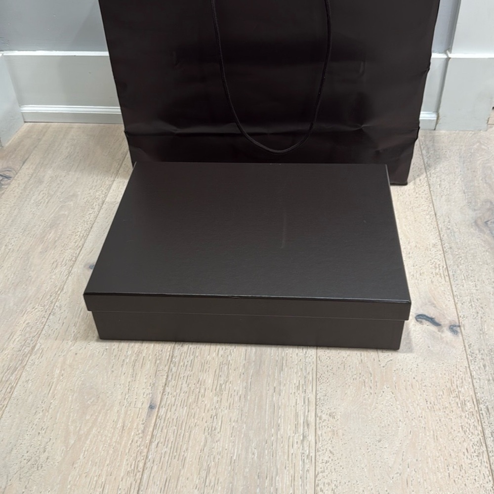 Classic Dark Brown Gift Box with Matching Bag